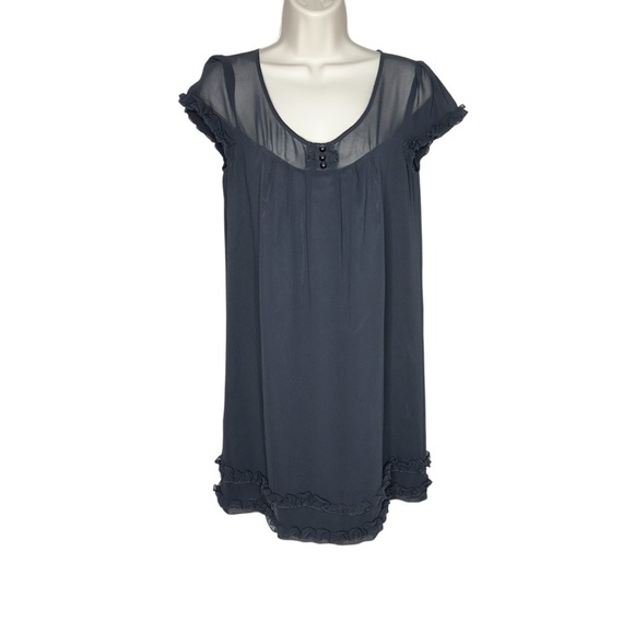 Kenzie Women’s Lined Black Semi-Sheer Evening Cocktail Evening Dress Size S - Picture 1 of 8